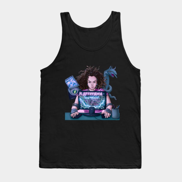 Juega sin parar Tank Top by Asirihouse